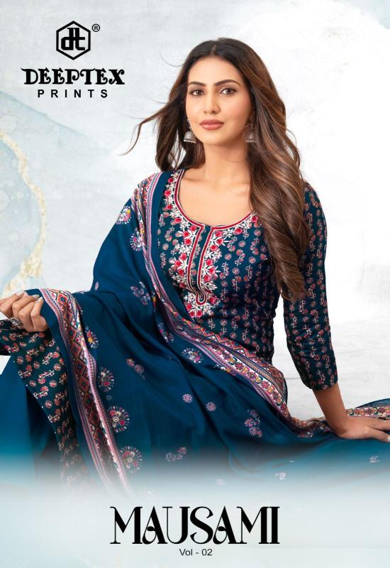 Deeptex mausami vol-2 dress materials wholesale in hyderabad